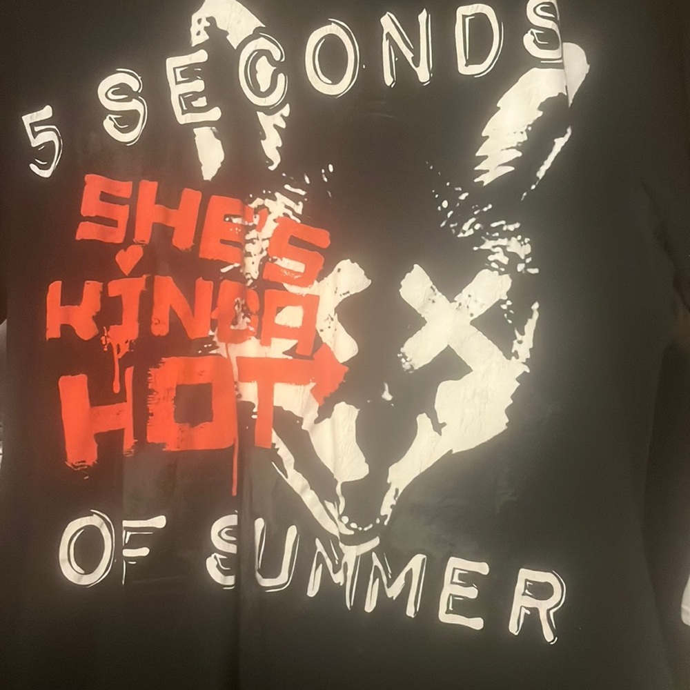 5 seconds of summer shes kinda hot shirt